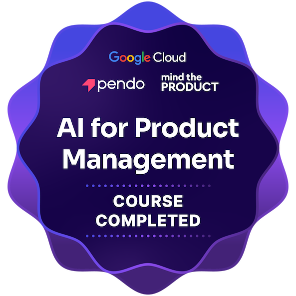 AI for Product Management badge